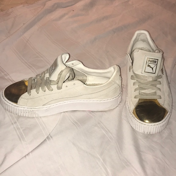 Puma creepers tan/gold - Picture 3 of 4
